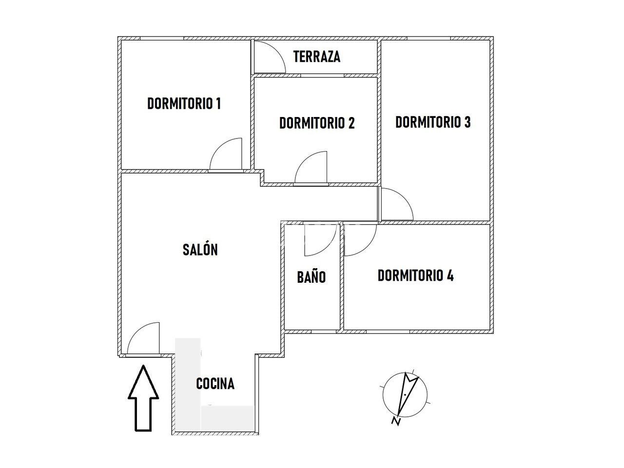 Piso en alquiler en  calle de Sor Milagros, Sevilla  24/26
