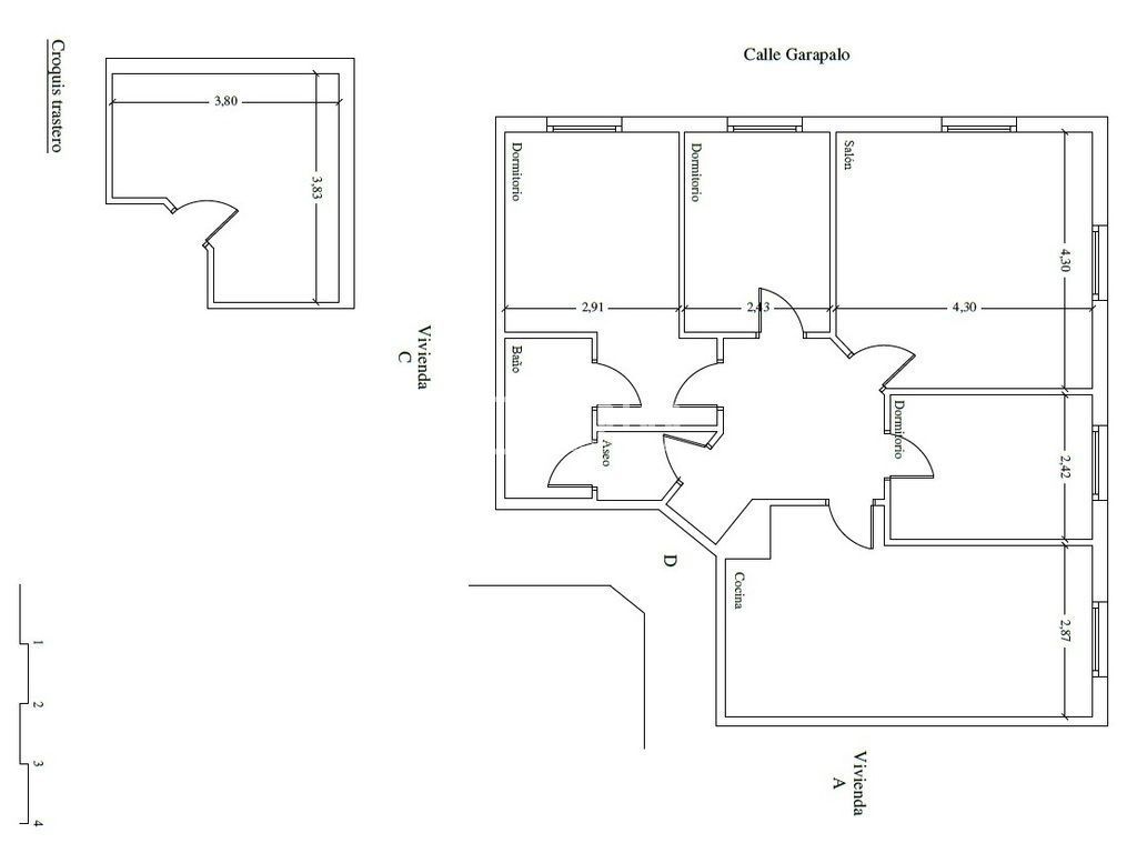 Piso en venta en calle Del Garapalo, Latina, Madrid 38/38