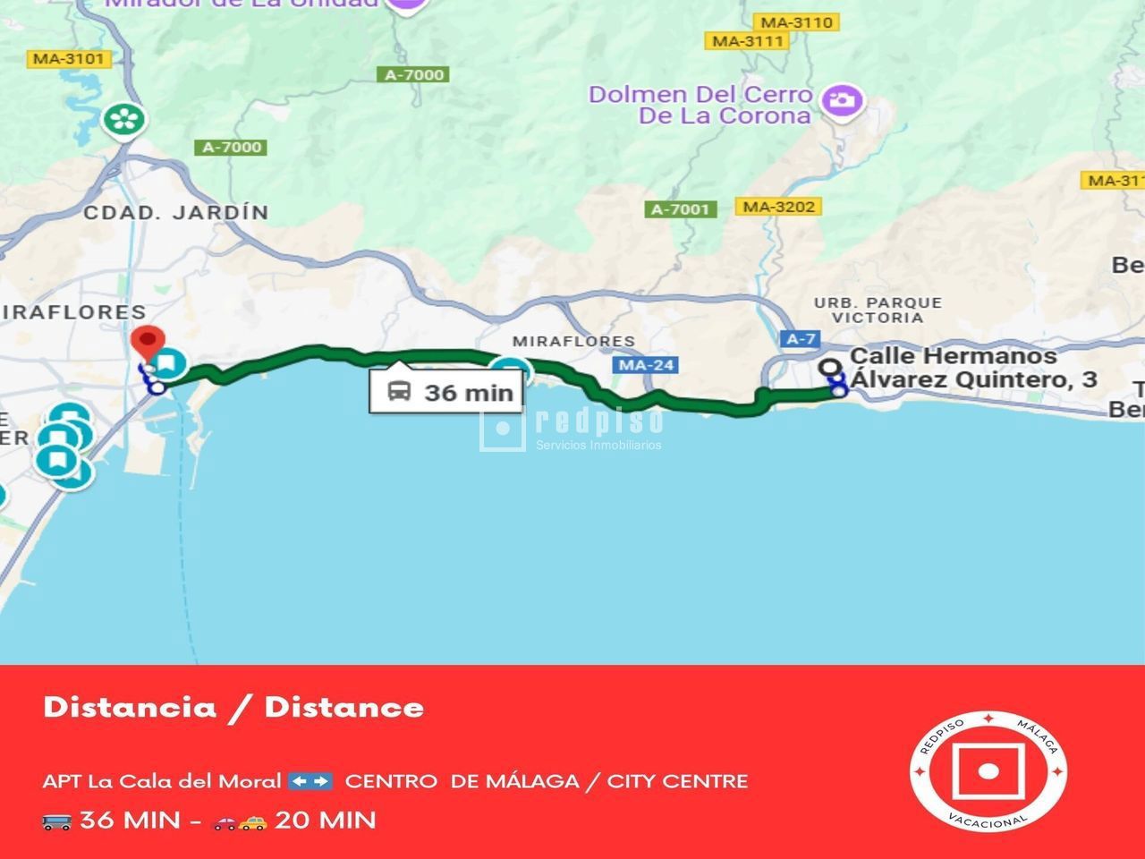 Piso en alquiler en  calle de los Hermanos Álvarez Quintero, La Cala del Moral, Málaga  34/34