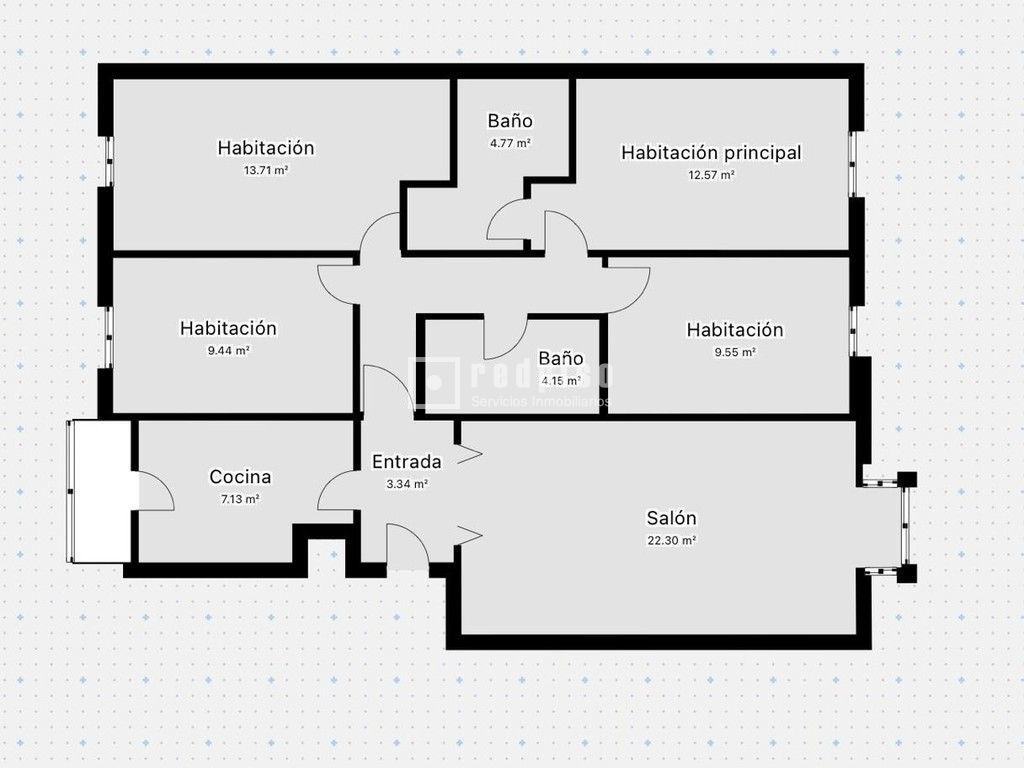 Piso en venta en  calle de la Liberación, Hortaleza, Madrid  1/1
