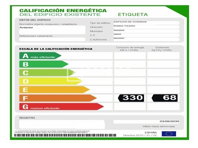 Piso en venta en ronda De Toledo, Madrid, Madrid 21/26