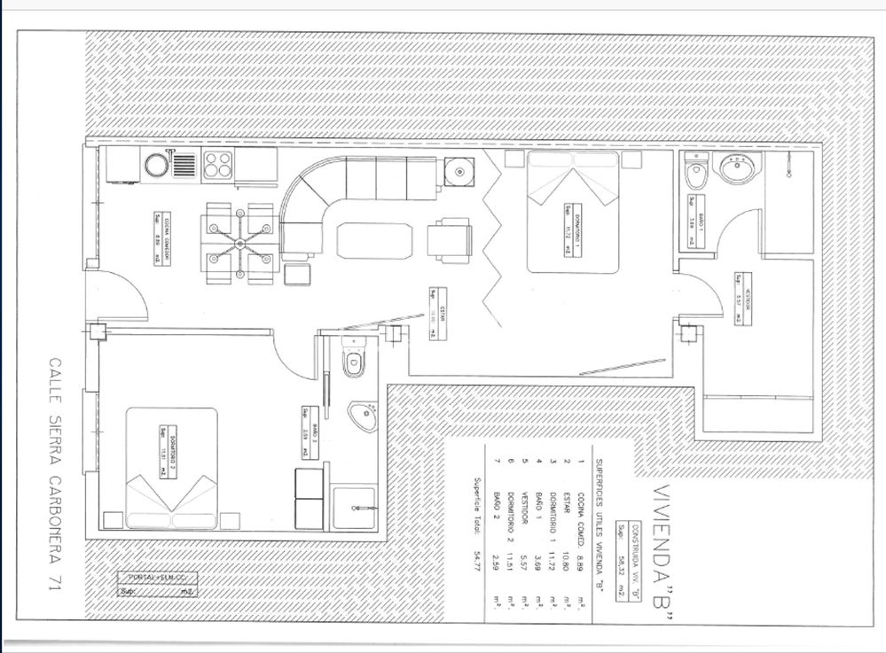 Piso en venta en  calle de la Sierra Carbonera, Madrid  1/1