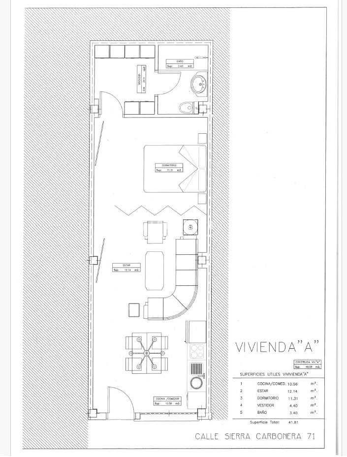 Piso en venta en  calle de la Sierra Carbonera, Madrid  1/1