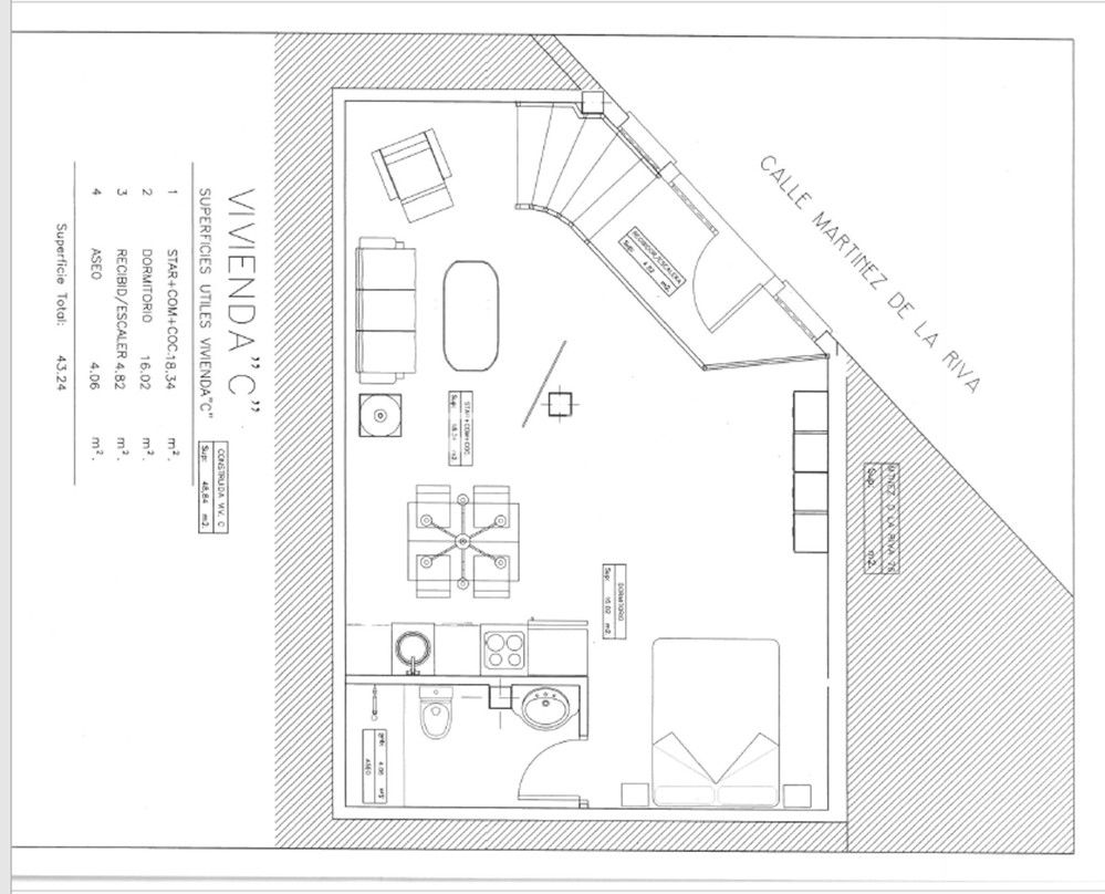 Piso en venta en  calle de la Sierra Carbonera, Madrid  1/1