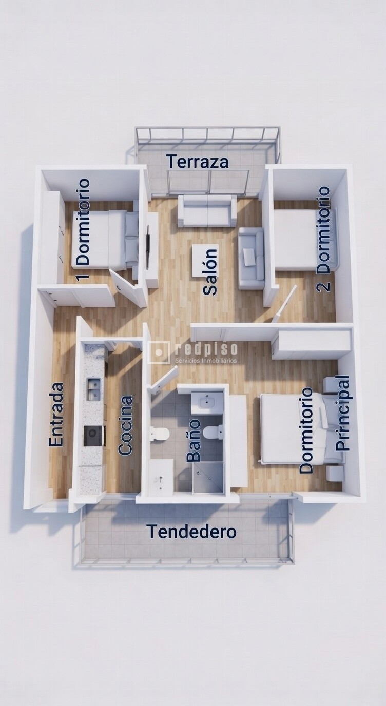 Piso en venta en Alcorcón, Madrid 13/20