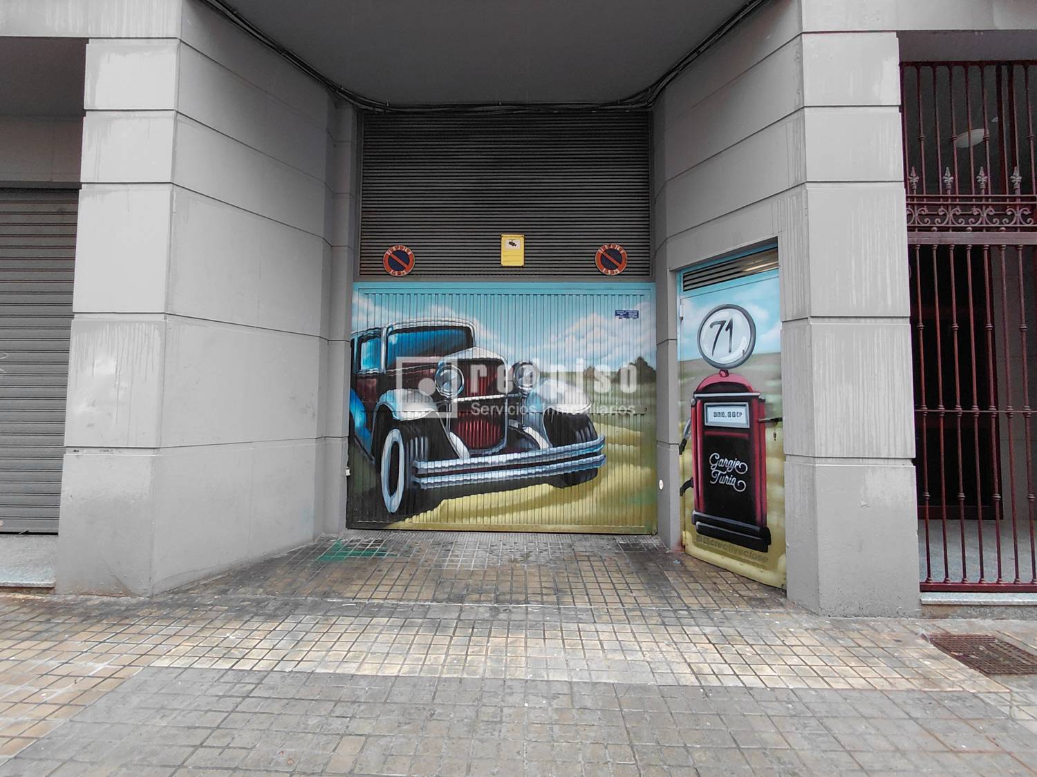 Parking en alquiler  calle de Túria, Extramurs, Valencia  1/1