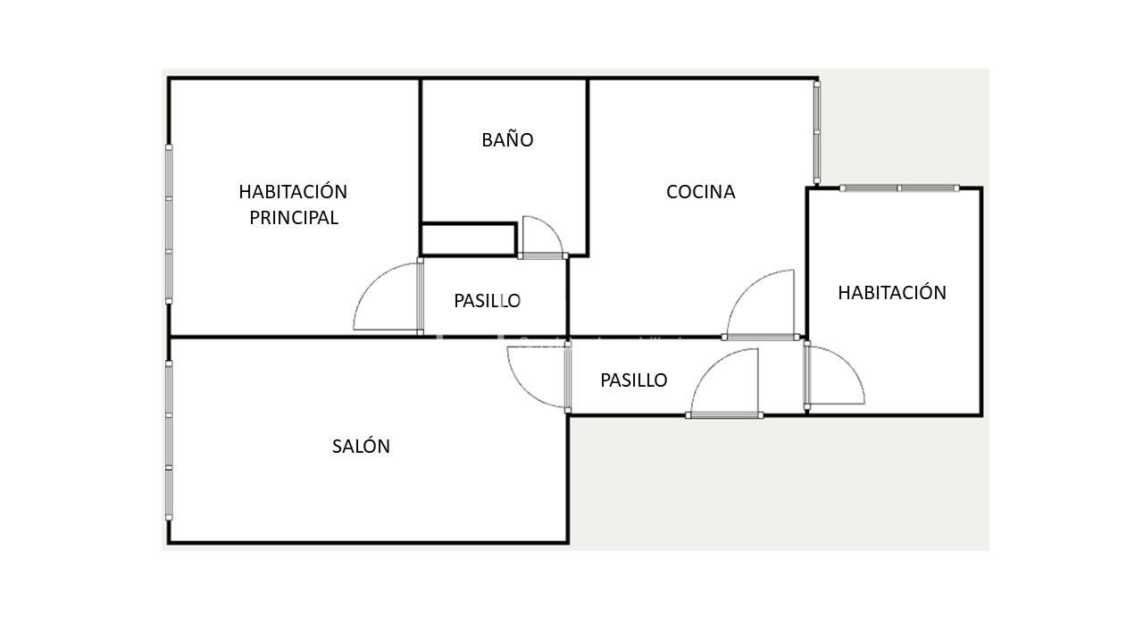 Piso en venta en calle De Andrés Vicente, Delicias, Zaragoza 40/40