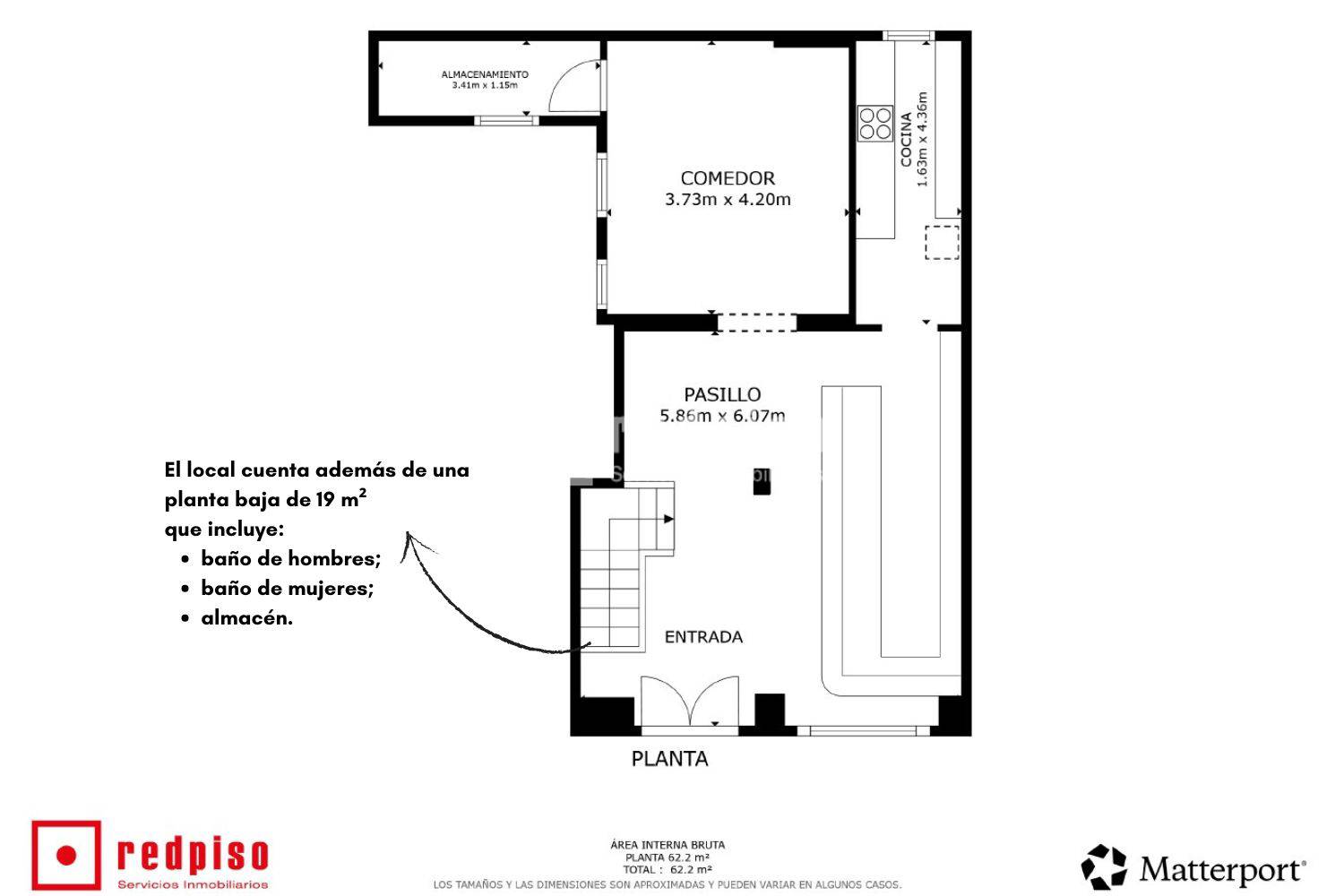 Local en venta  calle del Conde Duque, Madrid  1/1