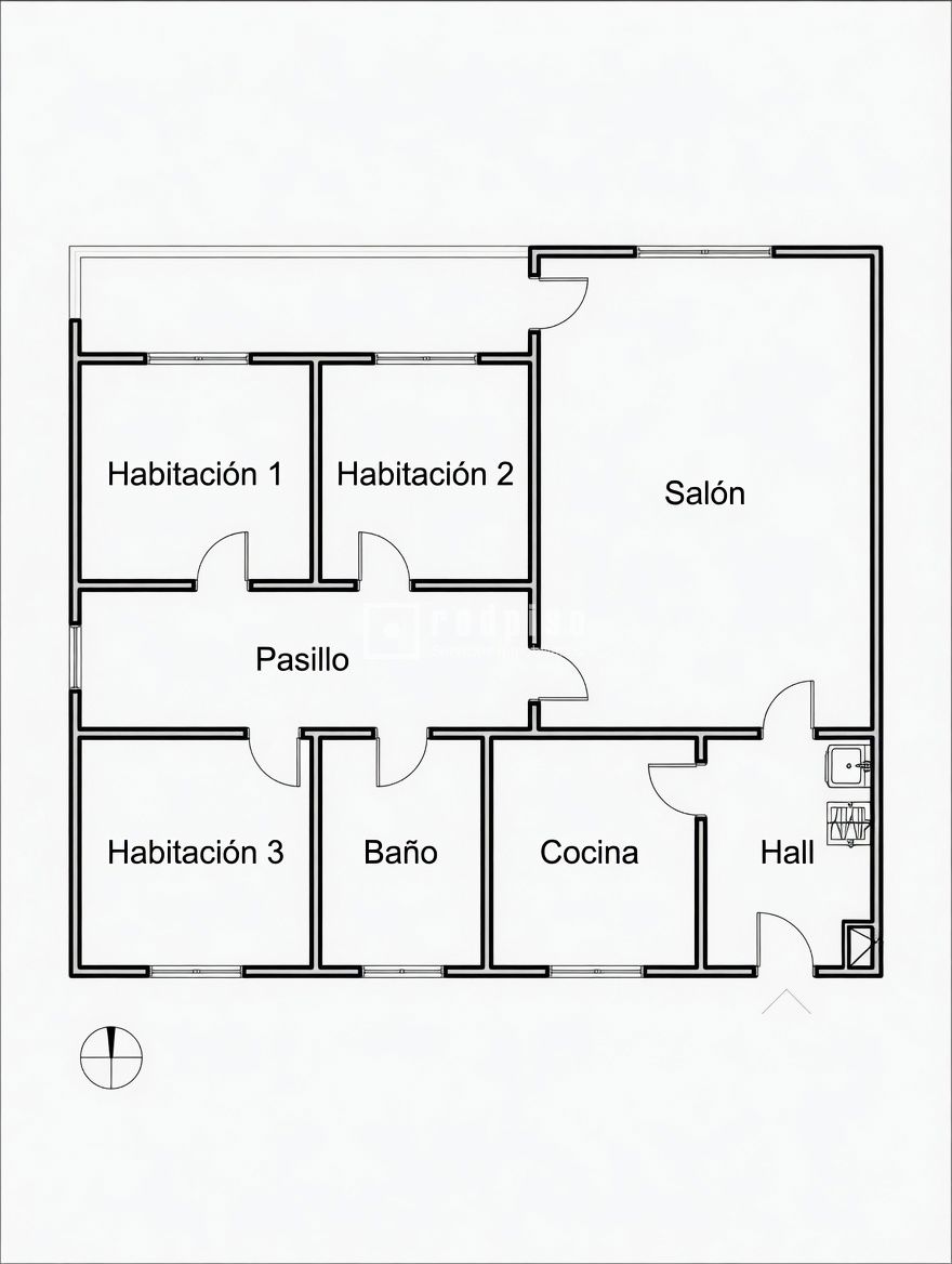 Piso en venta en  calle Retablo, Alcorcón, Madrid  13/22
