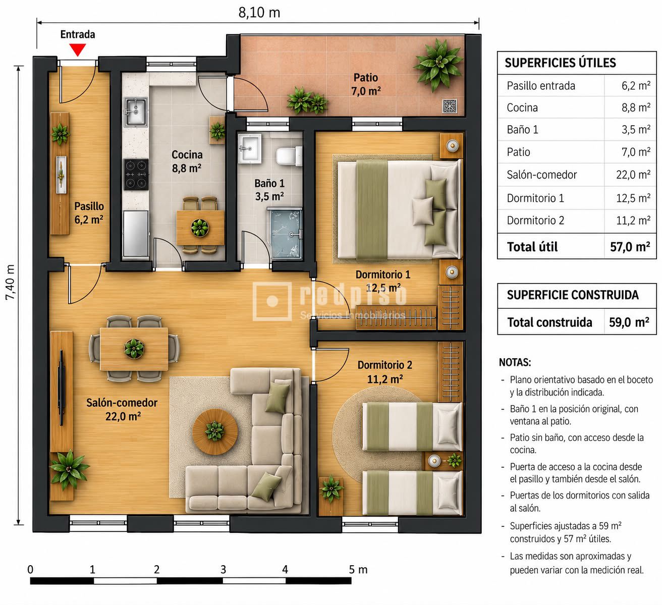 Piso en venta en Cruz De Humilladero, Málaga 23/23